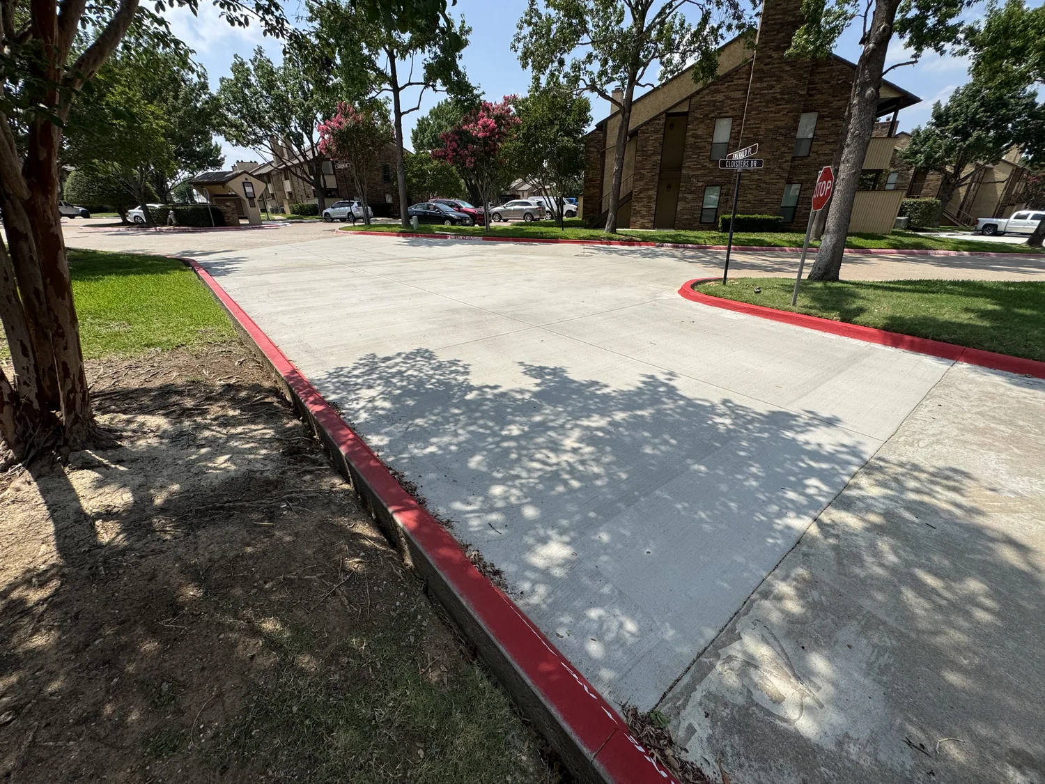 Poured to spec, documented to match by Lucky’s Concrete in Tallahassee